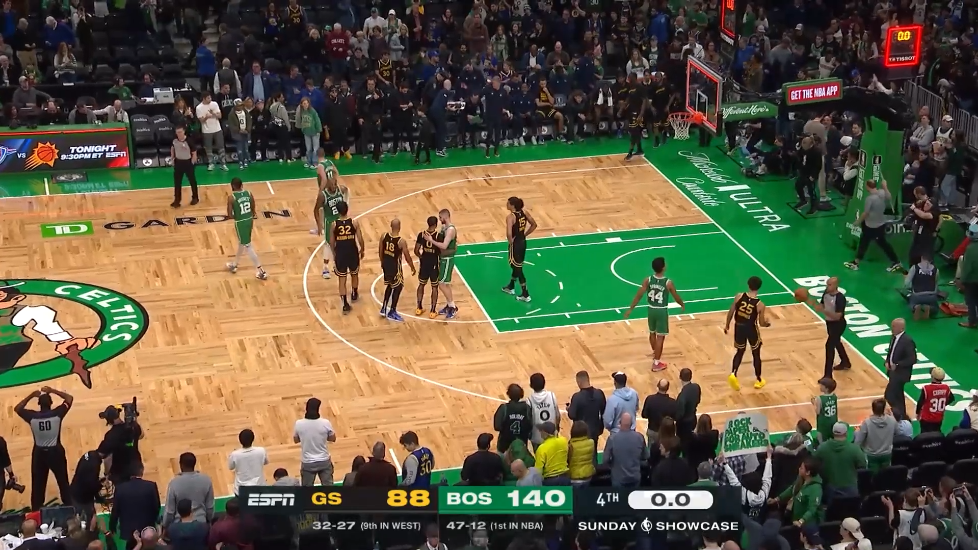 Celtics keep fucking gsw